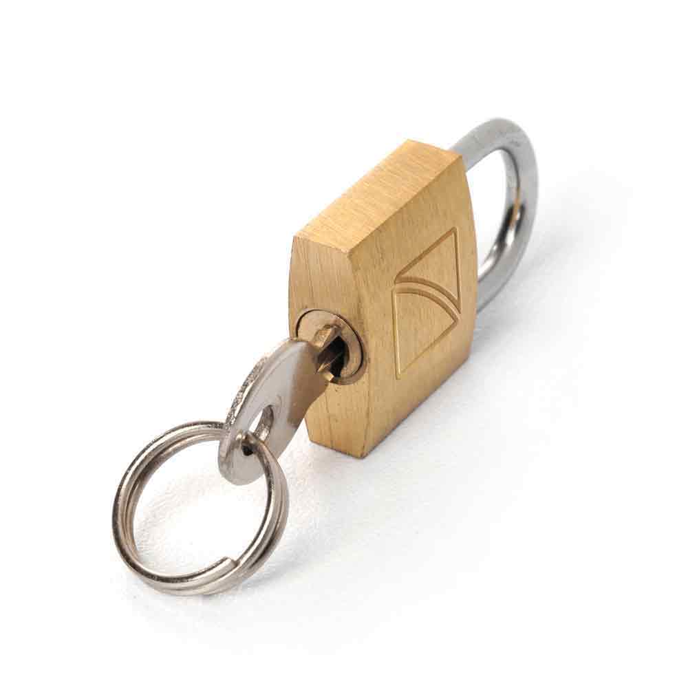 2 X Brass Padlocks Mini Pad Locks Suitcase Luggage Pad Lock 2 Keys per Lock 20mm 