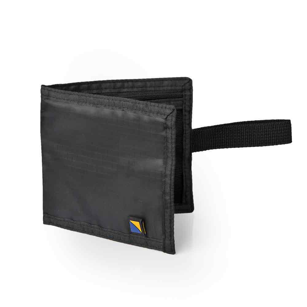 Slim Secret Sliding Wallet - Black