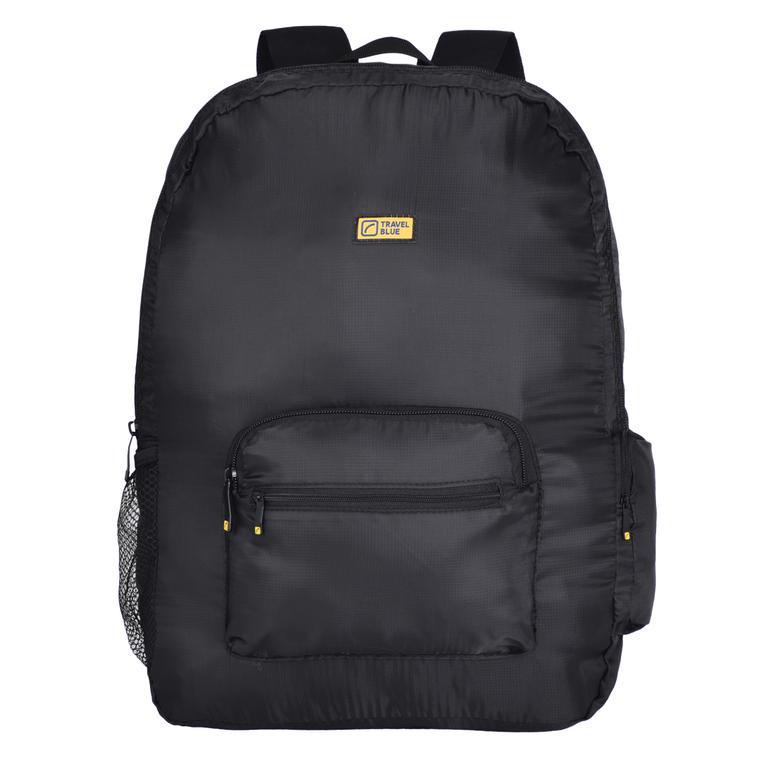 Folding Large Backpack - 20 Litre - Black | Travel Blue Travel Accessories