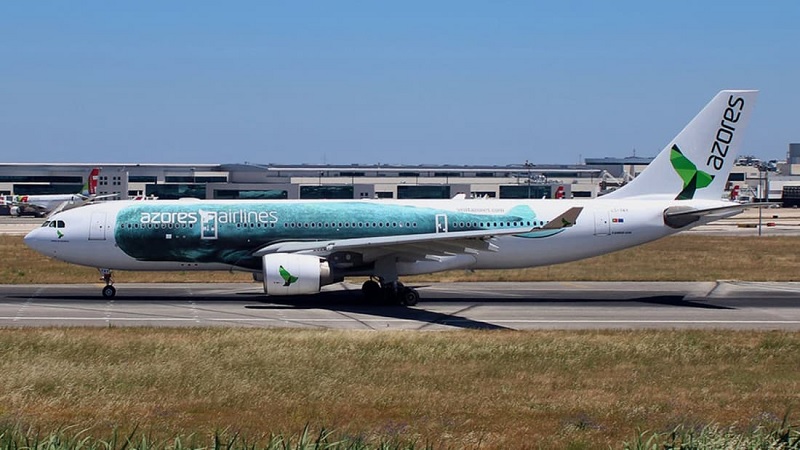 aircraft livery azores airlines