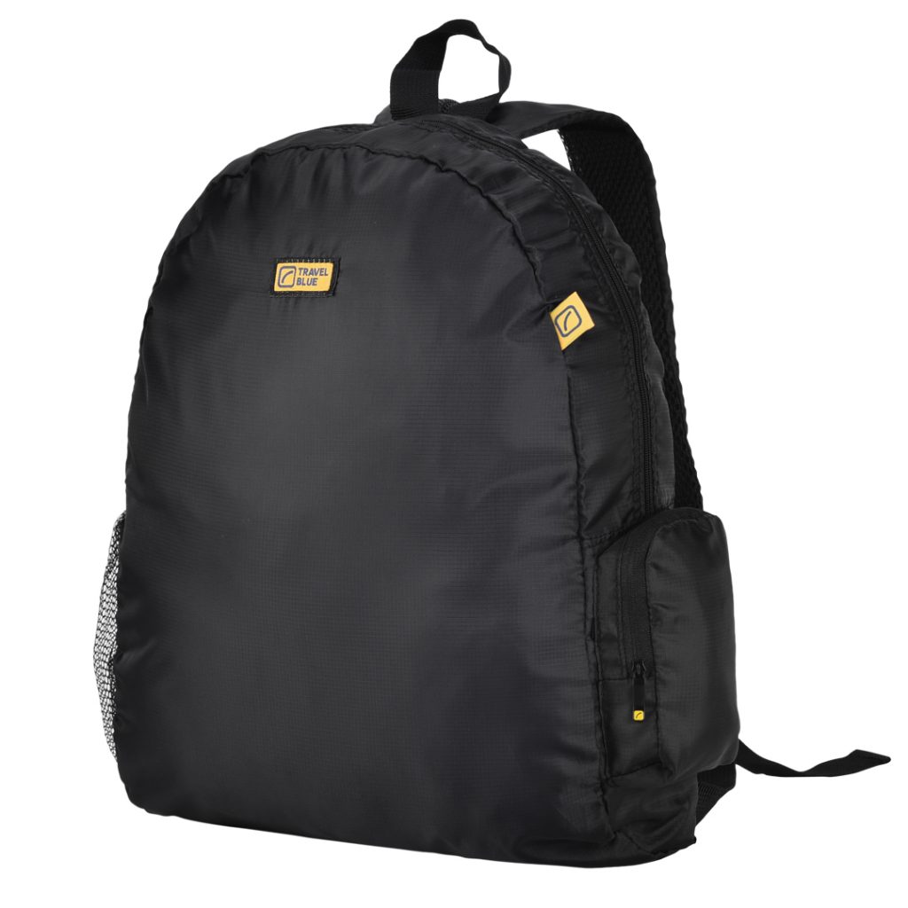 Folding Large Backpack - 11 Litre - Black | Travel Blue Travel Accessories
